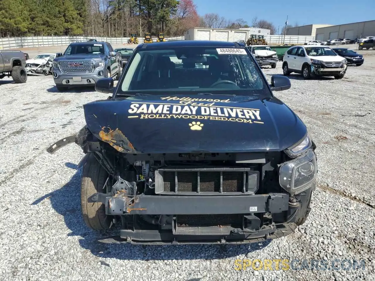 5 Photograph of a damaged car KMHRB8A35LU037661 HYUNDAI VENUE 2020