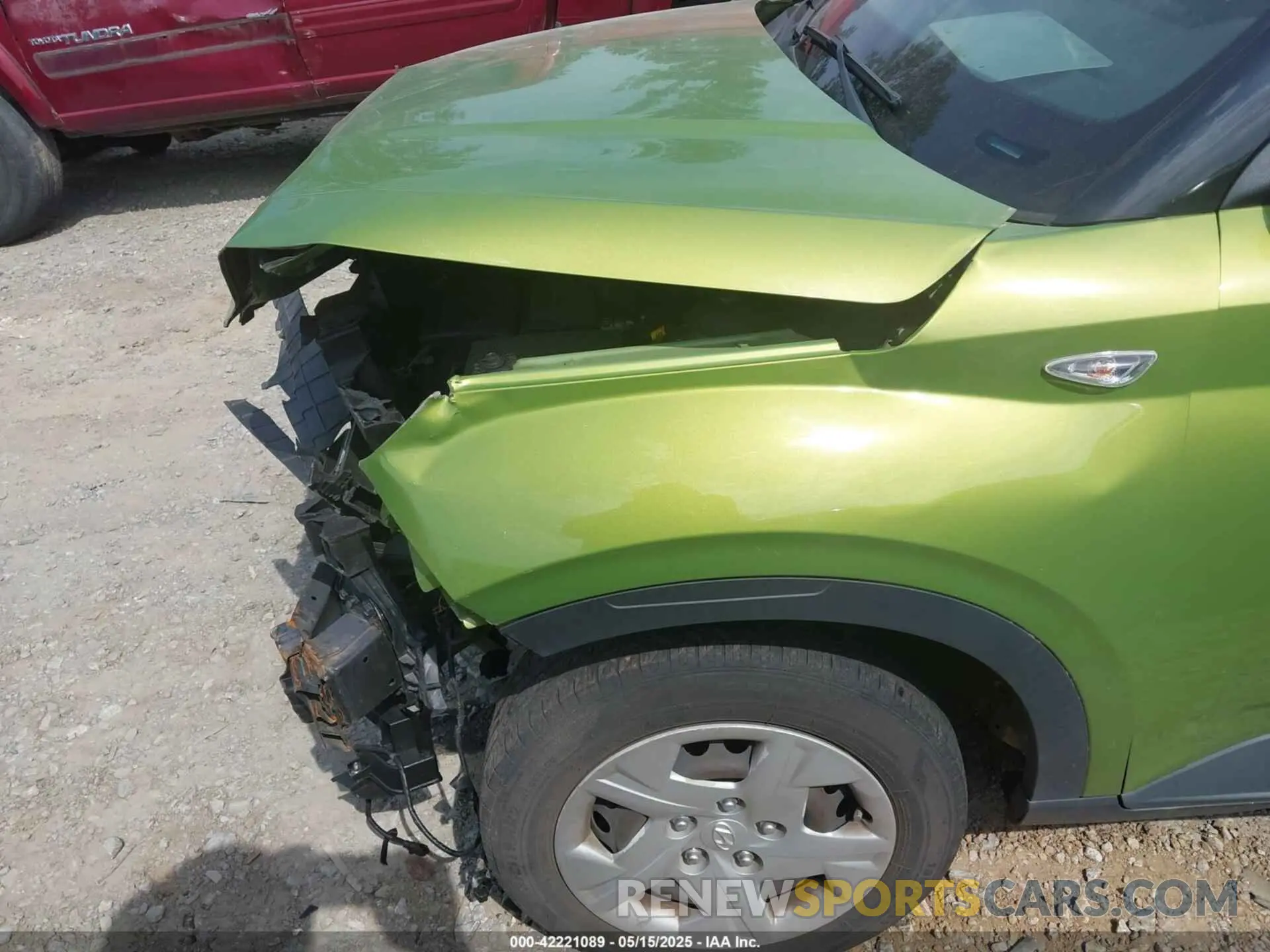 6 Photograph of a damaged car KMHRB8A35LU039345 HYUNDAI VENUE 2020