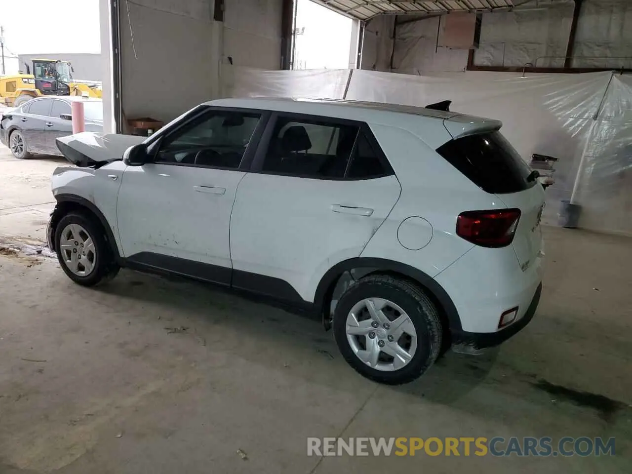 2 Photograph of a damaged car KMHRB8A37LU025883 HYUNDAI VENUE 2020
