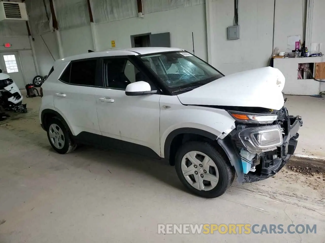 4 Photograph of a damaged car KMHRB8A37LU025883 HYUNDAI VENUE 2020