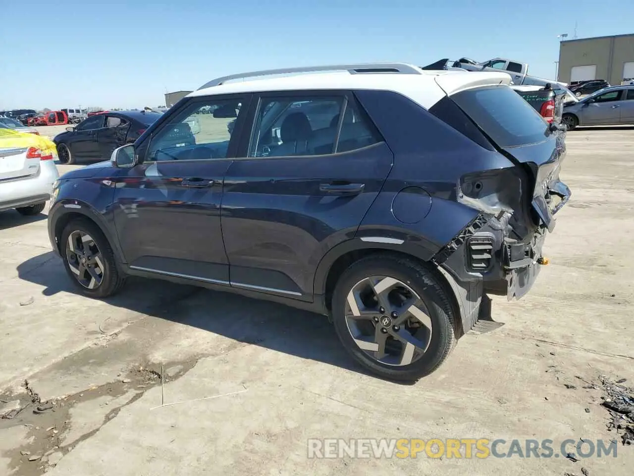 2 Photograph of a damaged car KMHRC8A31LU022183 HYUNDAI VENUE 2020