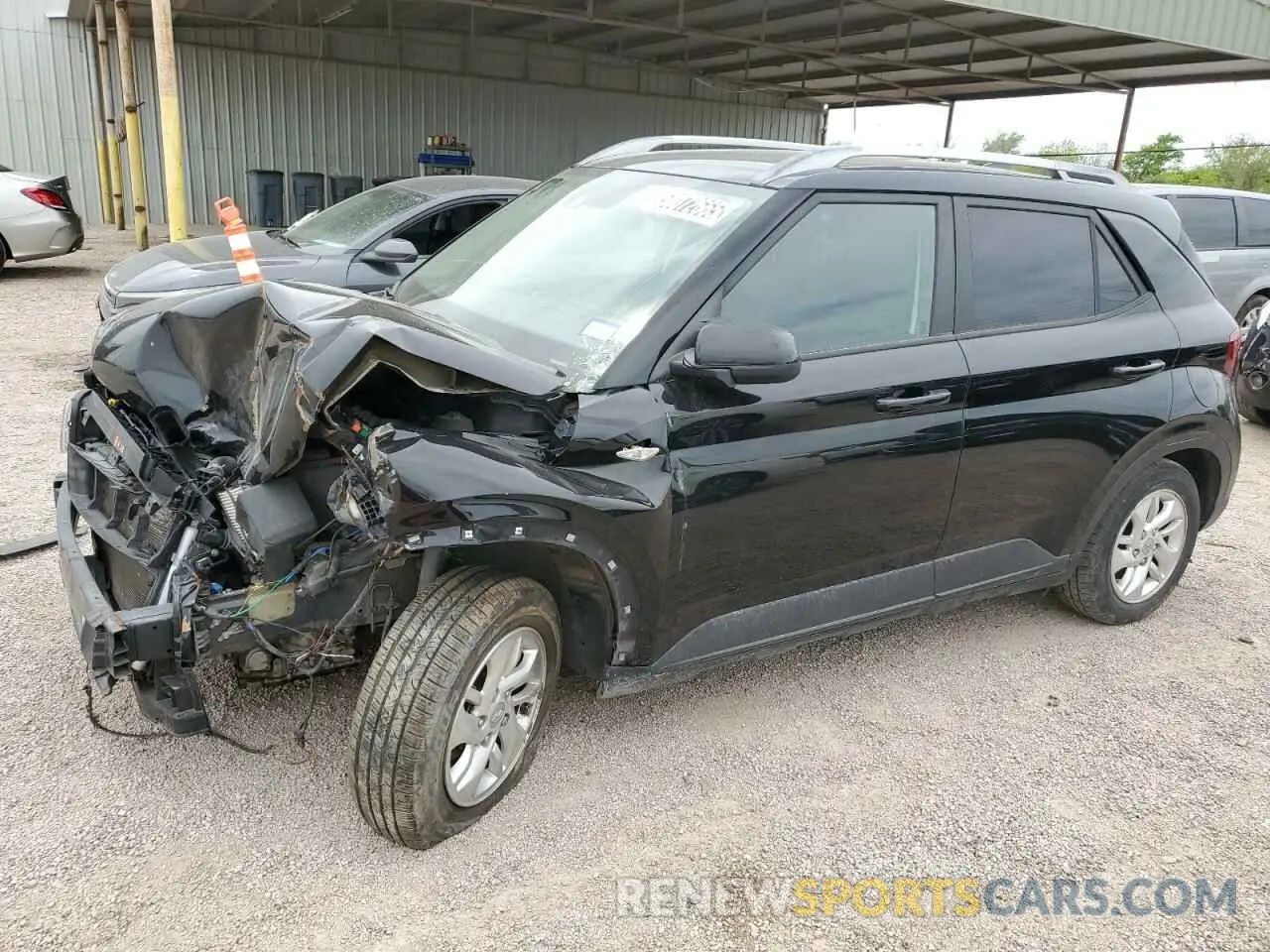 1 Photograph of a damaged car KMHRC8A32LU018305 HYUNDAI VENUE 2020