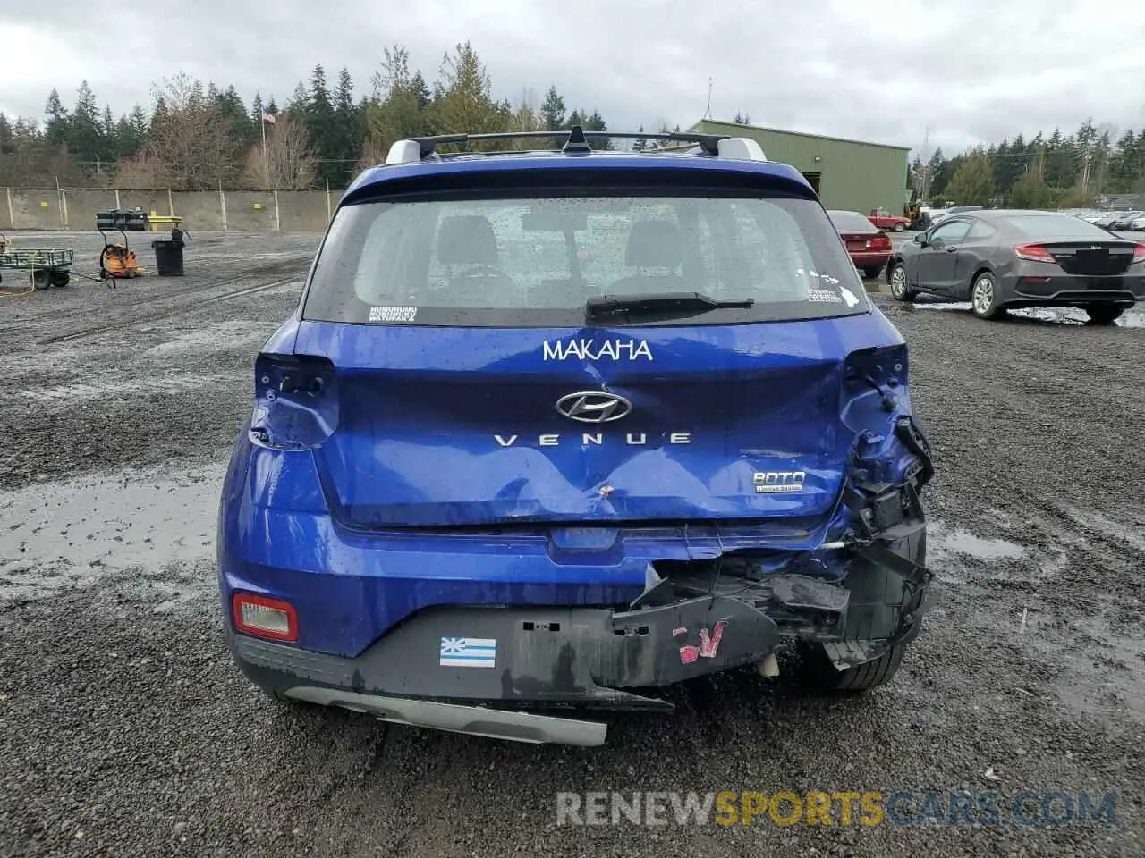 6 Photograph of a damaged car KMHRC8A35LU026883 HYUNDAI VENUE 2020