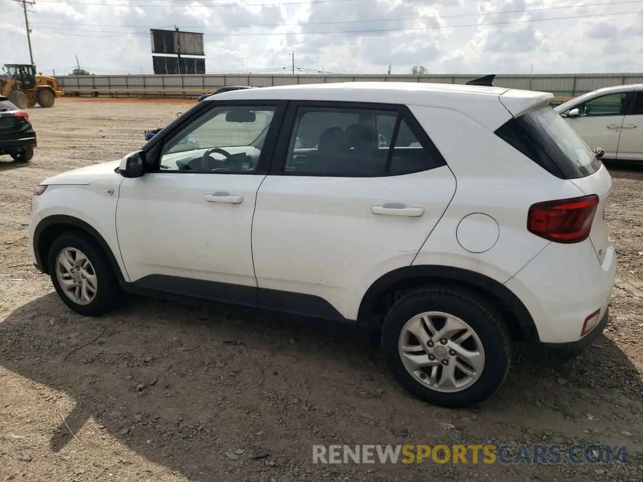 2 Photograph of a damaged car KMHRB8A30MU067197 HYUNDAI VENUE 2021