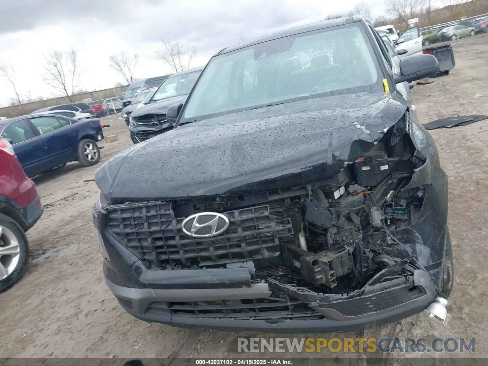 12 Photograph of a damaged car KMHRB8A30MU089295 HYUNDAI VENUE 2021