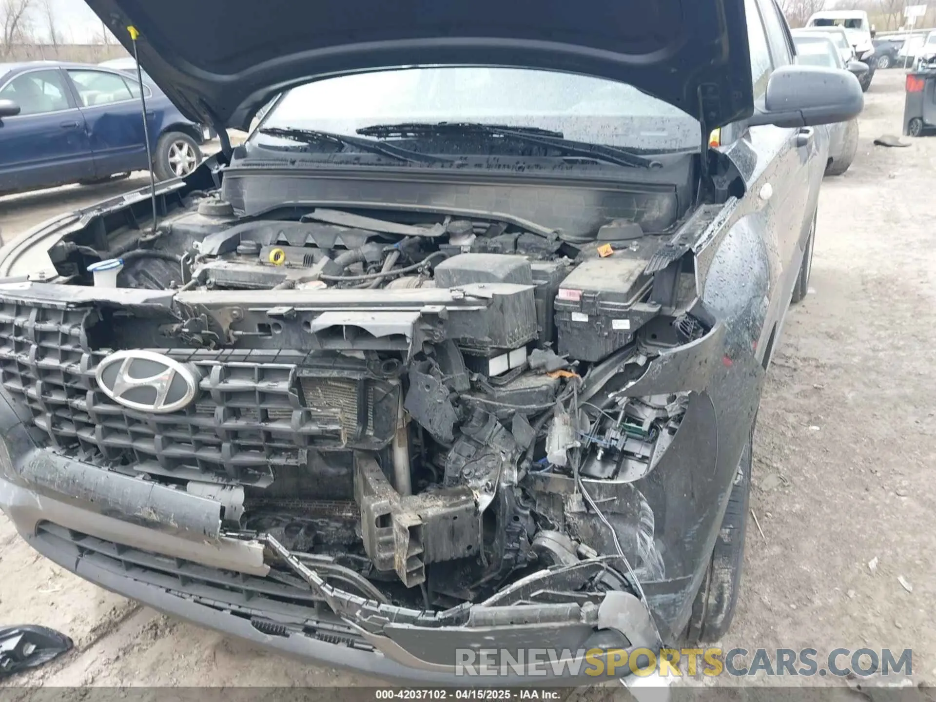 6 Photograph of a damaged car KMHRB8A30MU089295 HYUNDAI VENUE 2021