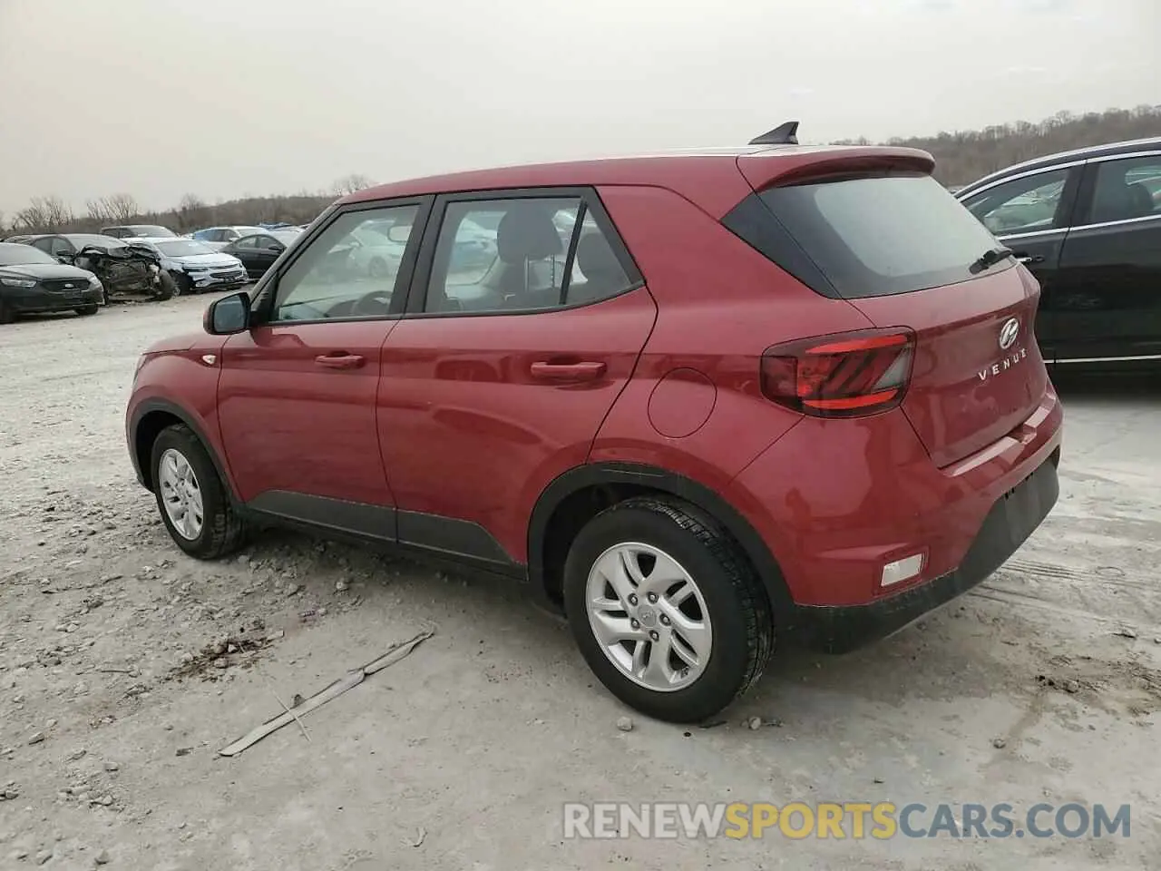 2 Photograph of a damaged car KMHRB8A31MU089323 HYUNDAI VENUE 2021