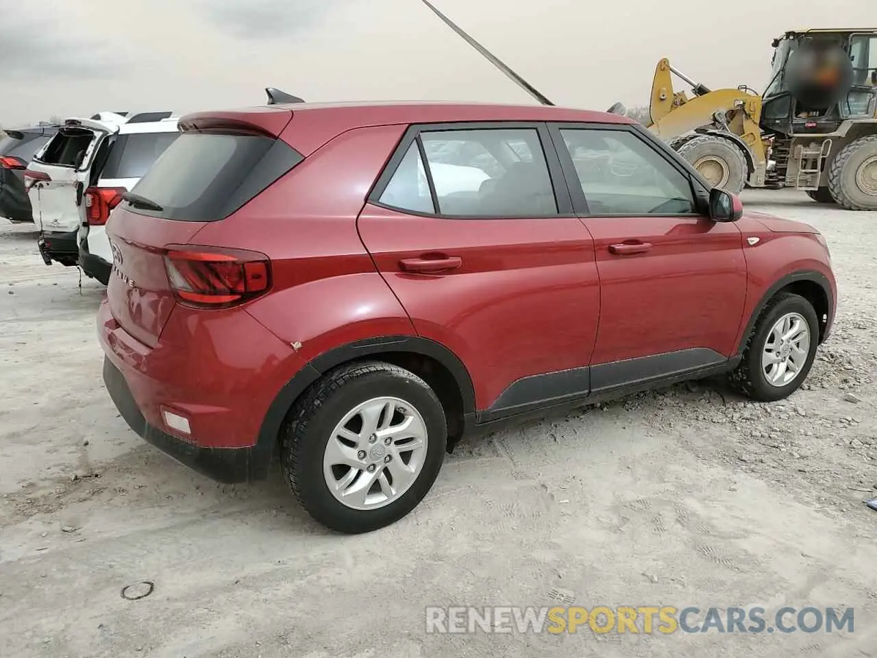 3 Photograph of a damaged car KMHRB8A31MU089323 HYUNDAI VENUE 2021