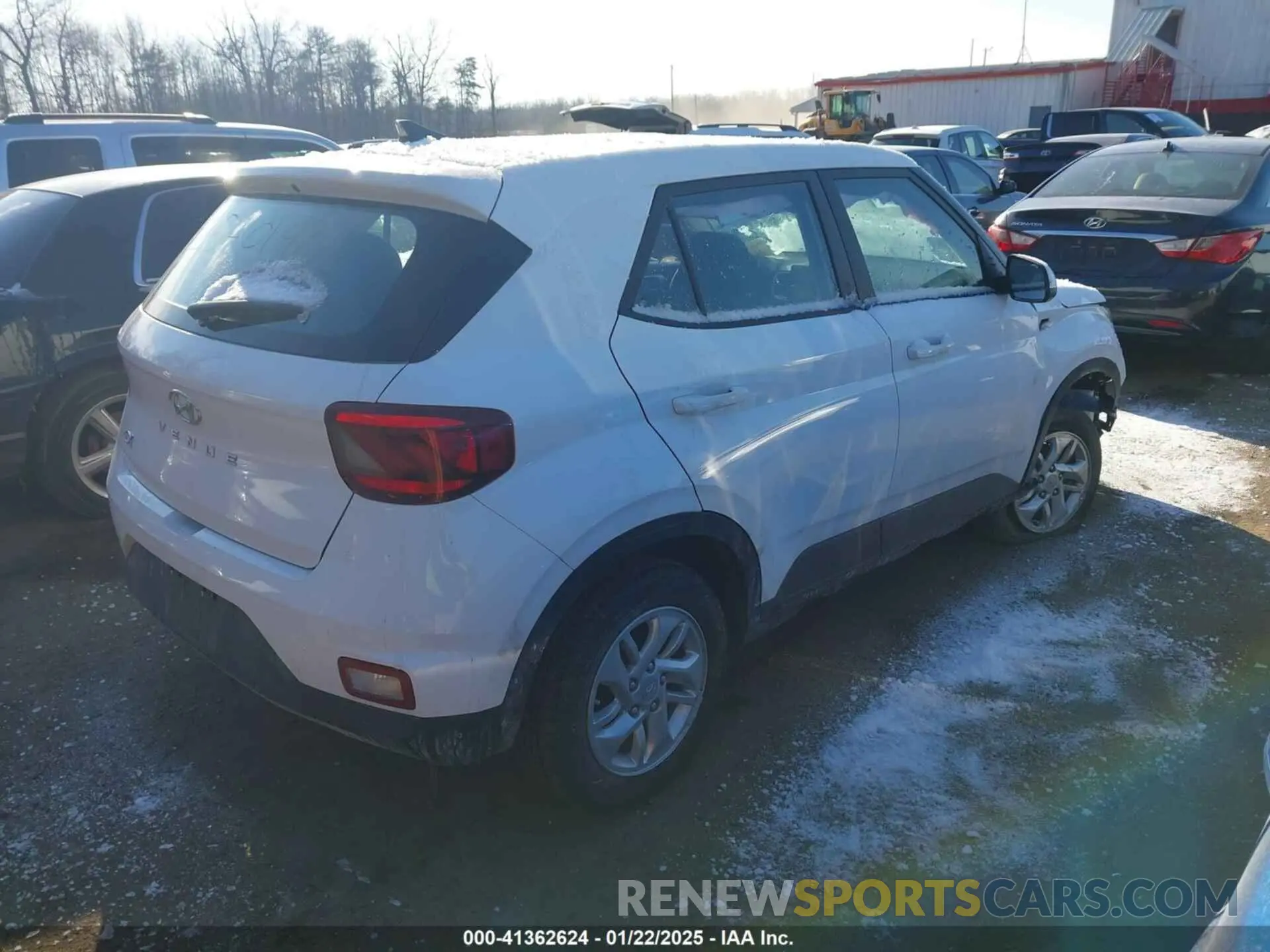 4 Photograph of a damaged car KMHRB8A32MU096751 HYUNDAI VENUE 2021