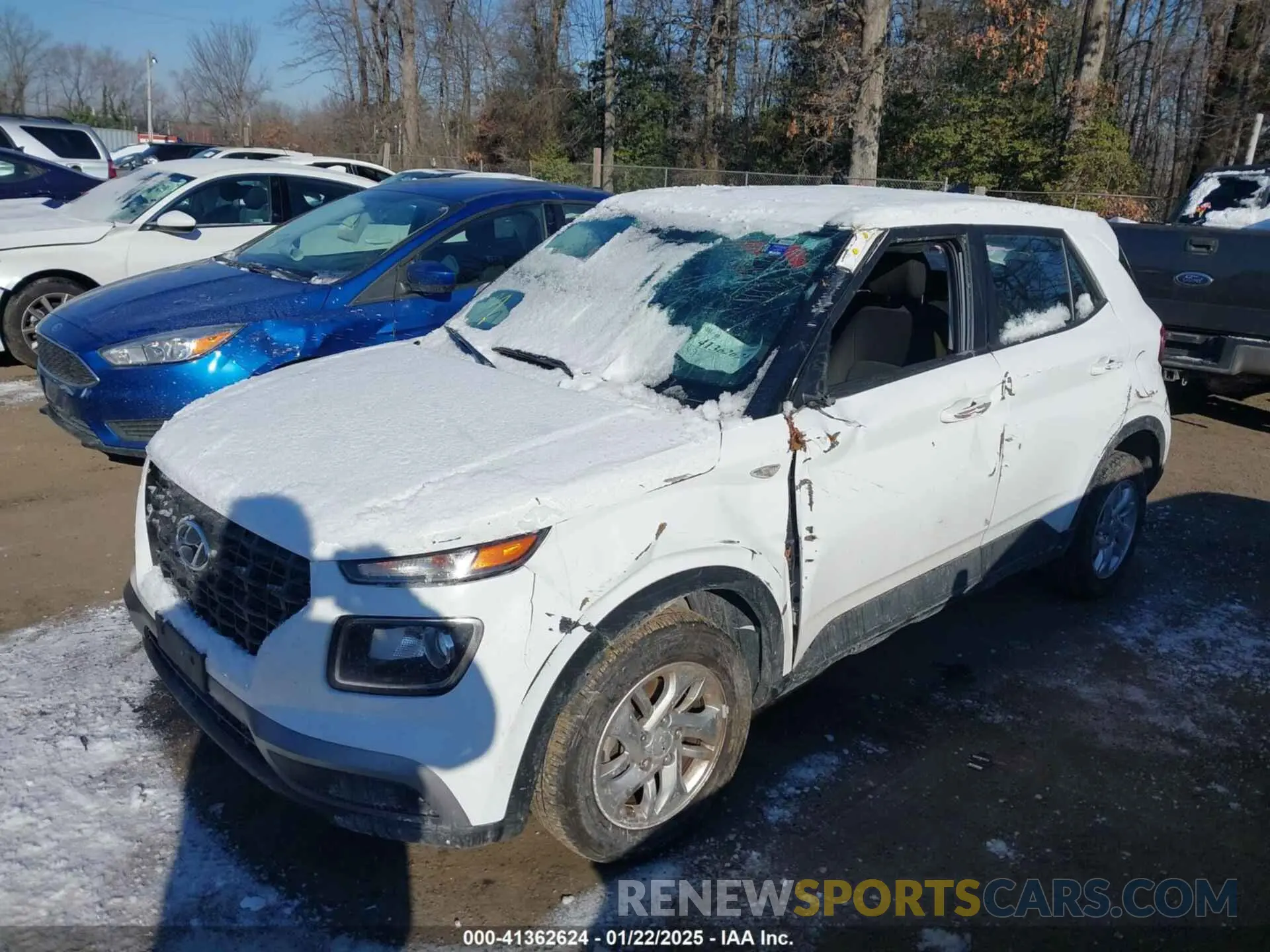 6 Photograph of a damaged car KMHRB8A32MU096751 HYUNDAI VENUE 2021