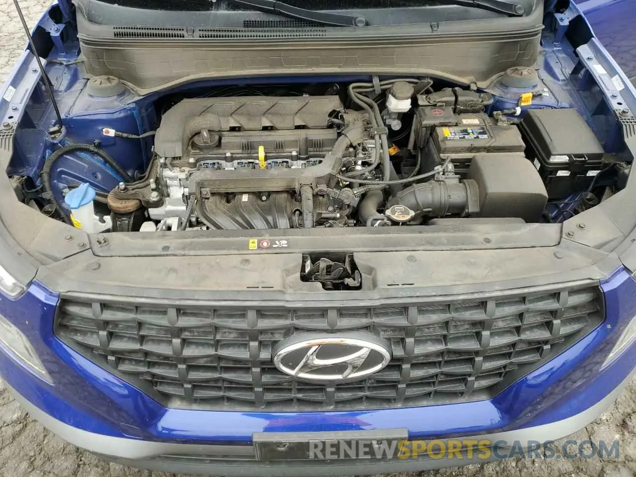 12 Photograph of a damaged car KMHRB8A33MU089565 HYUNDAI VENUE 2021