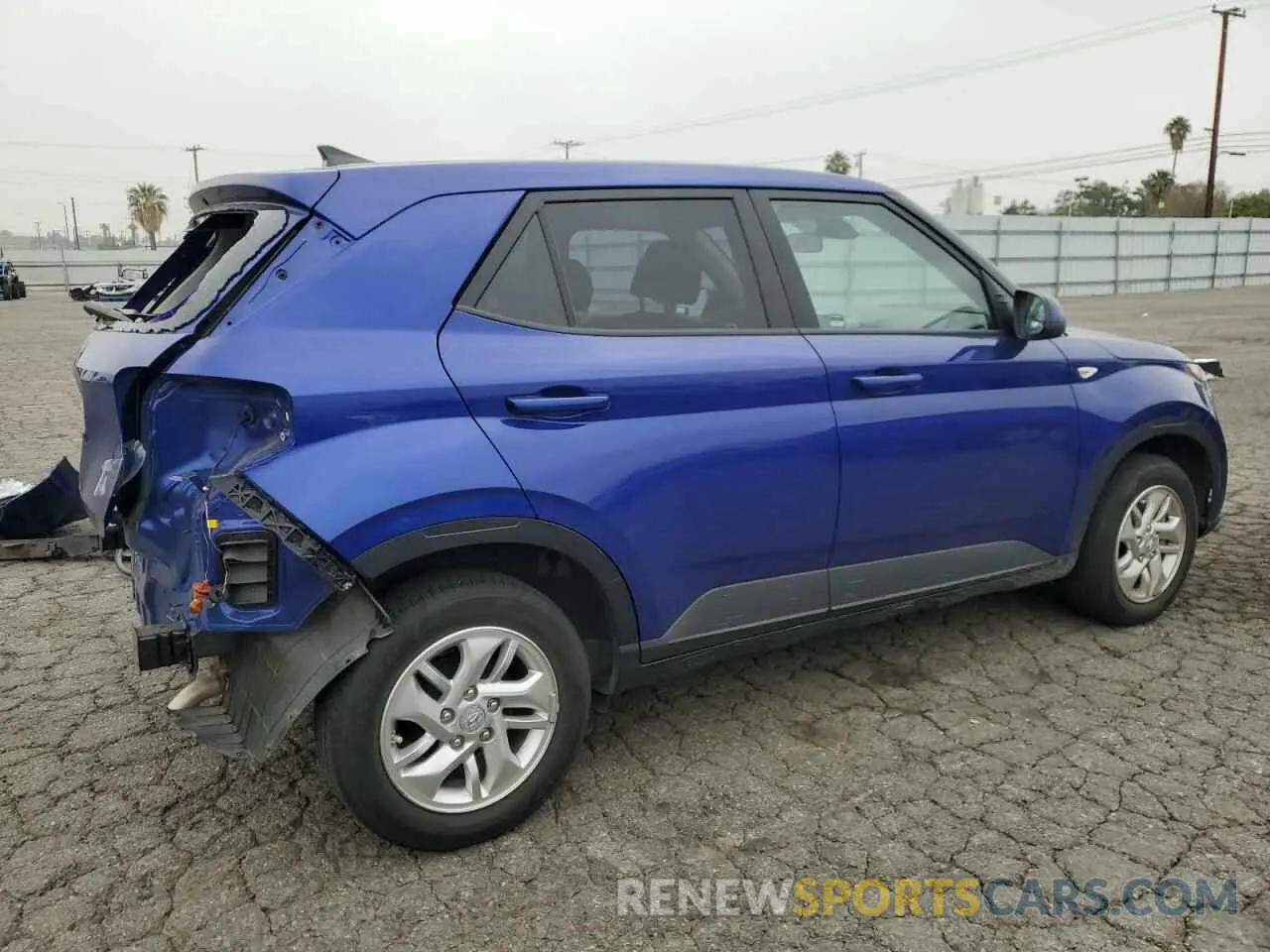 3 Photograph of a damaged car KMHRB8A33MU089565 HYUNDAI VENUE 2021