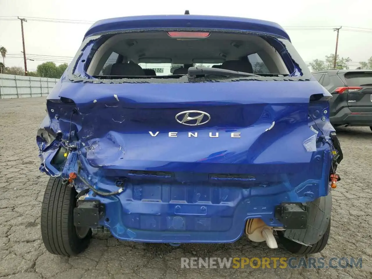 6 Photograph of a damaged car KMHRB8A33MU089565 HYUNDAI VENUE 2021