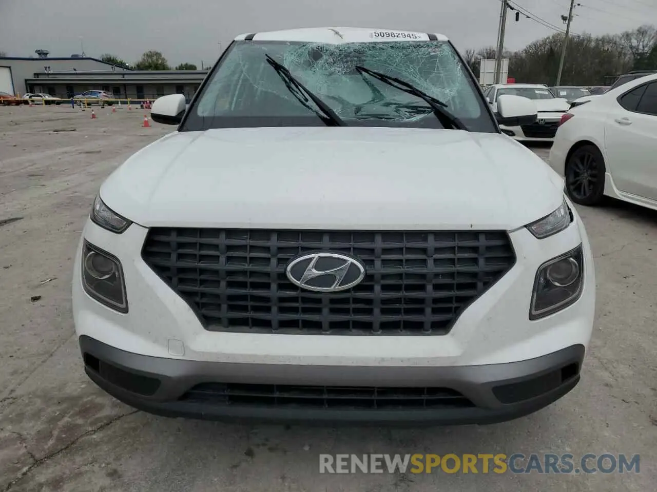 5 Photograph of a damaged car KMHRB8A34MU067106 HYUNDAI VENUE 2021