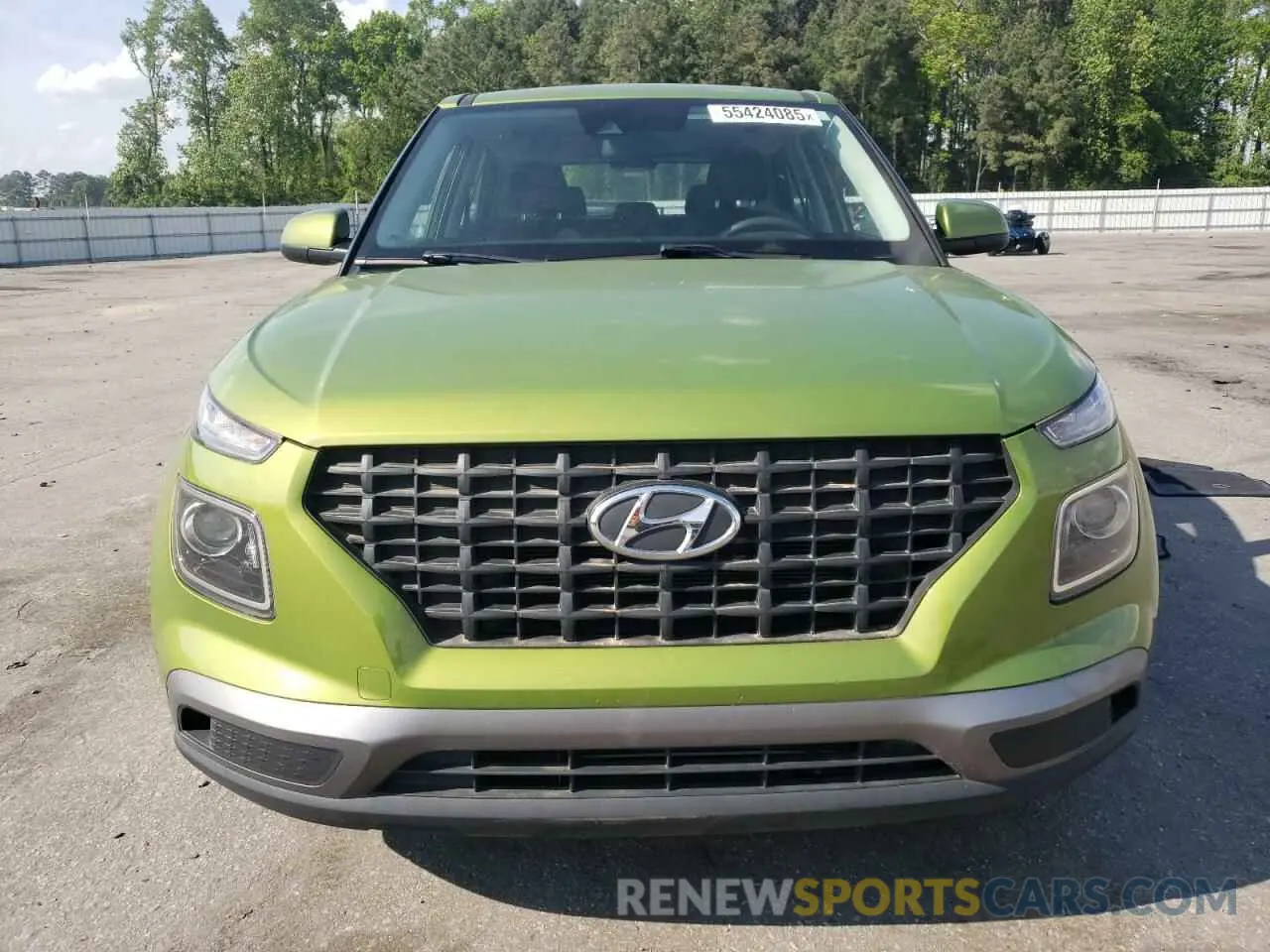 5 Photograph of a damaged car KMHRB8A35MU076140 HYUNDAI VENUE 2021