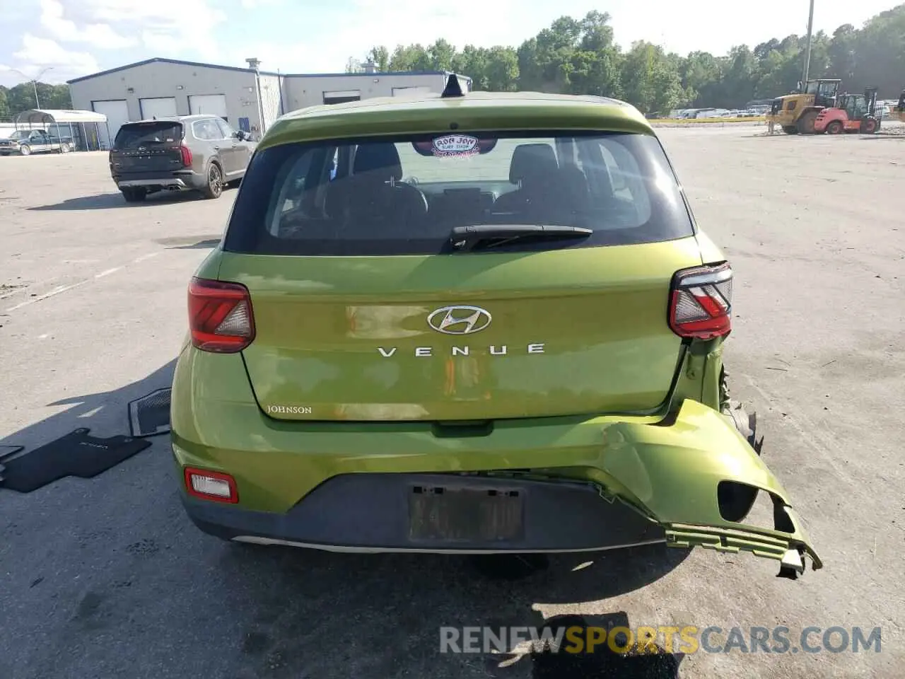 6 Photograph of a damaged car KMHRB8A35MU076140 HYUNDAI VENUE 2021