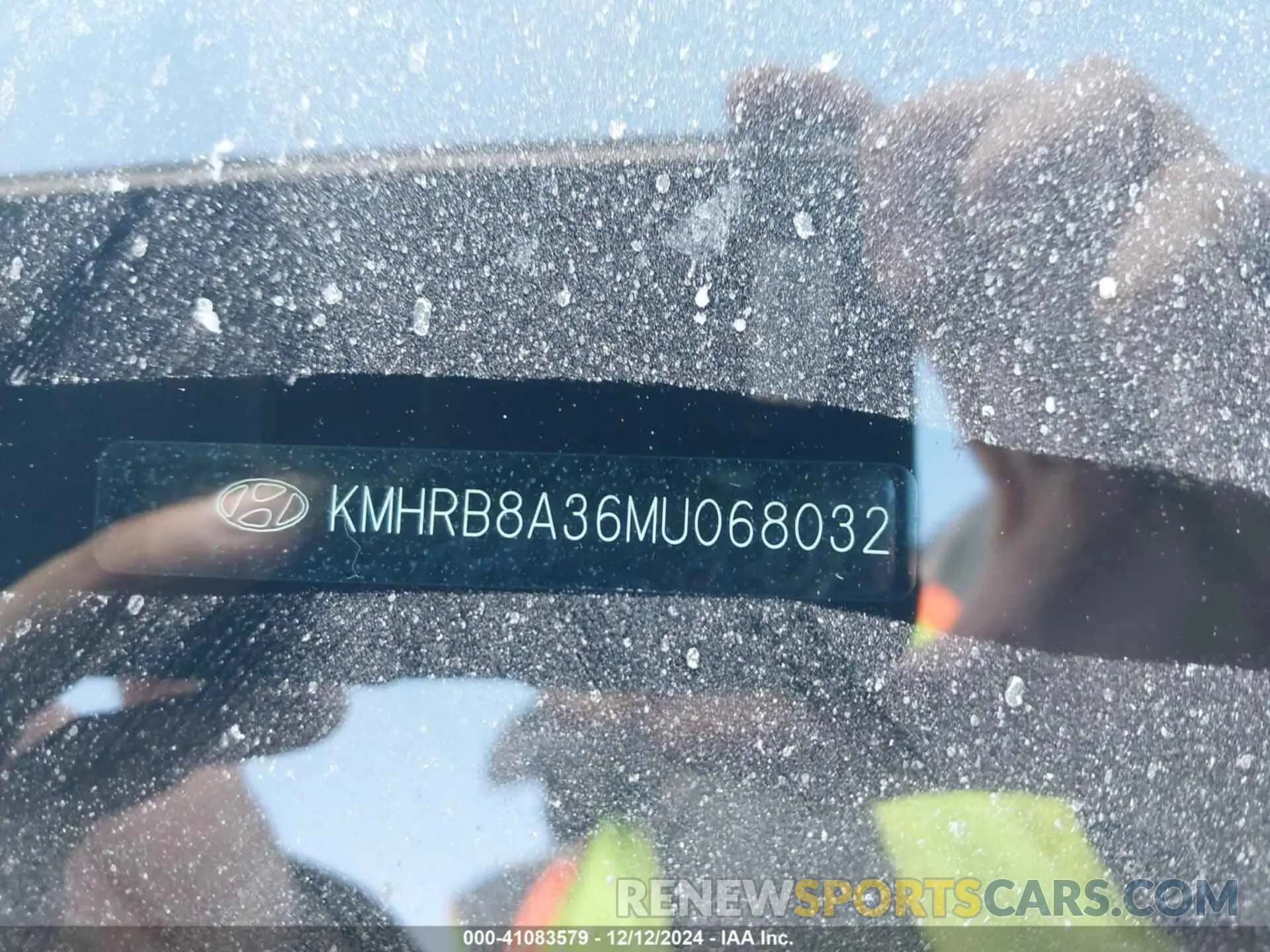 9 Photograph of a damaged car KMHRB8A36MU068032 HYUNDAI VENUE 2021