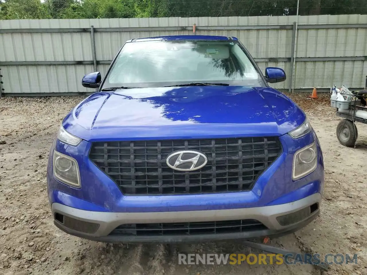 5 Photograph of a damaged car KMHRB8A36MU068242 HYUNDAI VENUE 2021