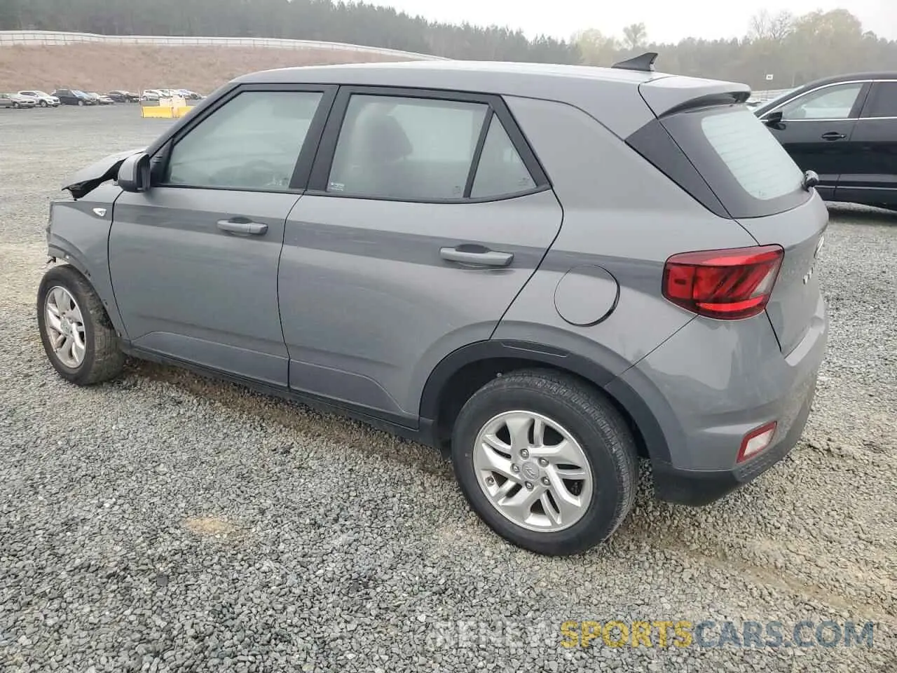 2 Photograph of a damaged car KMHRB8A36MU081850 HYUNDAI VENUE 2021