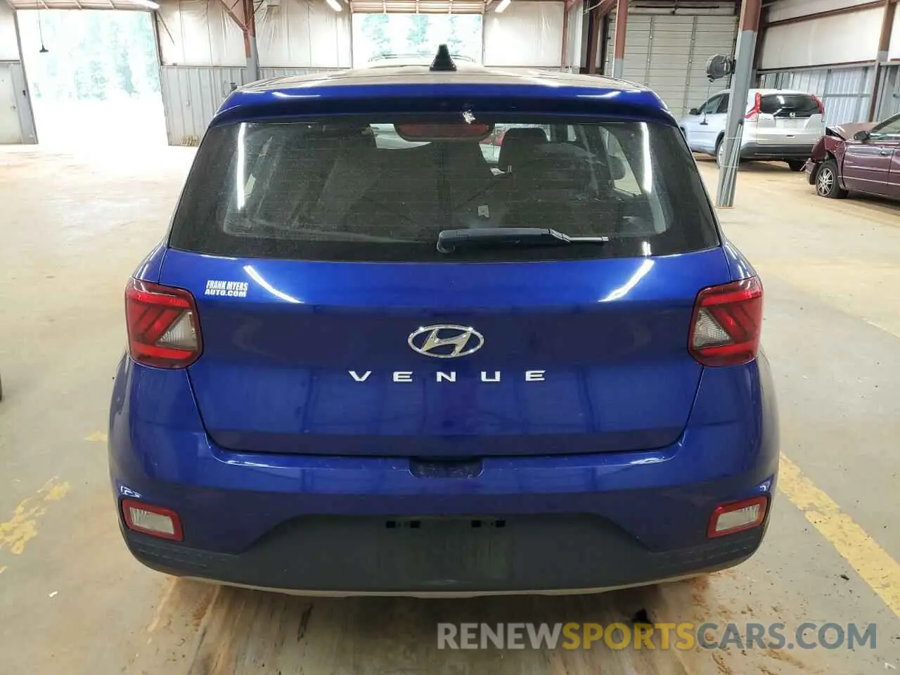 6 Photograph of a damaged car KMHRB8A36MU096543 HYUNDAI VENUE 2021
