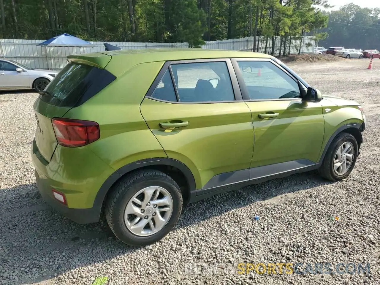 3 Photograph of a damaged car KMHRB8A37MU065768 HYUNDAI VENUE 2021