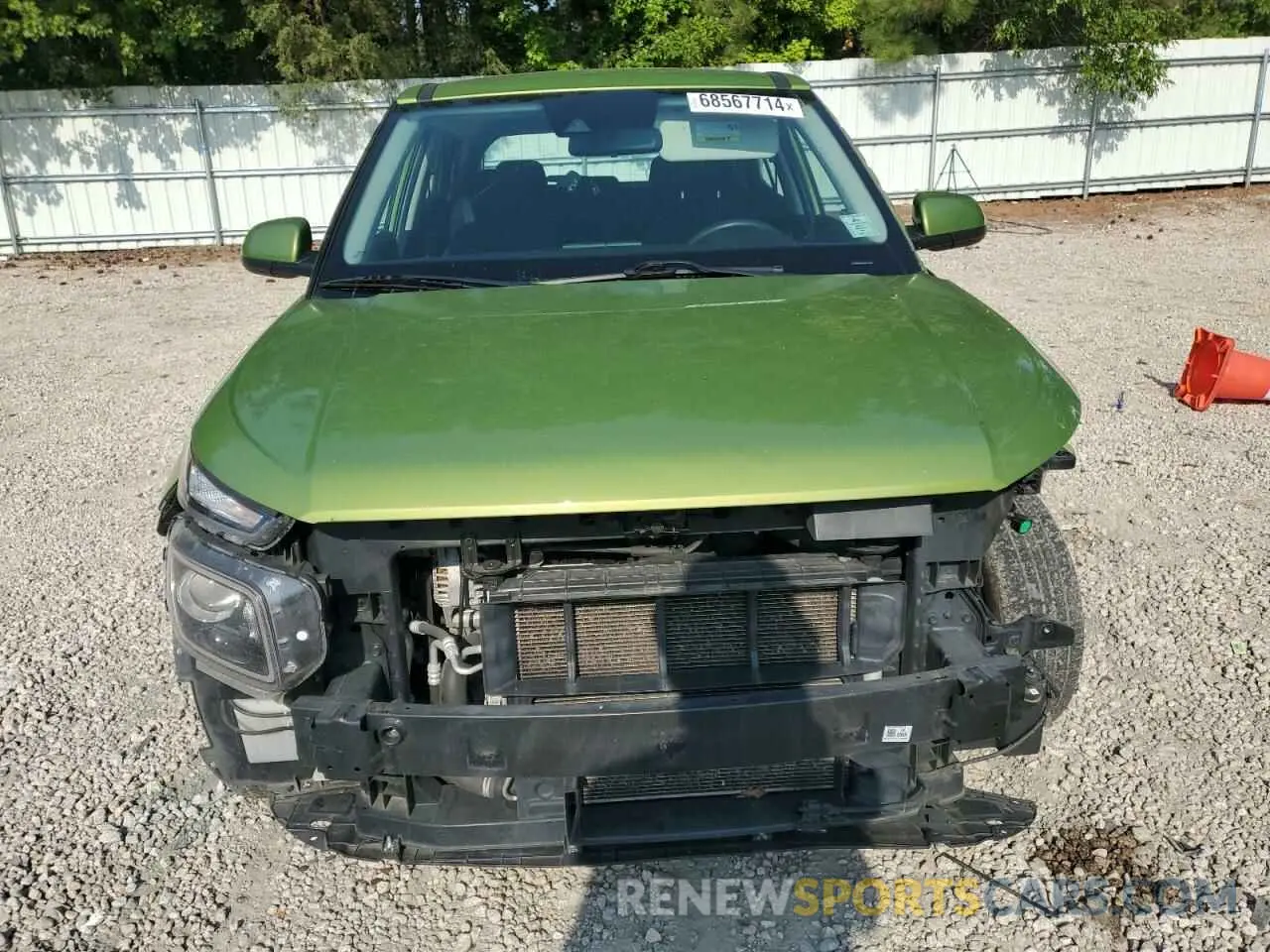 5 Photograph of a damaged car KMHRB8A37MU065768 HYUNDAI VENUE 2021