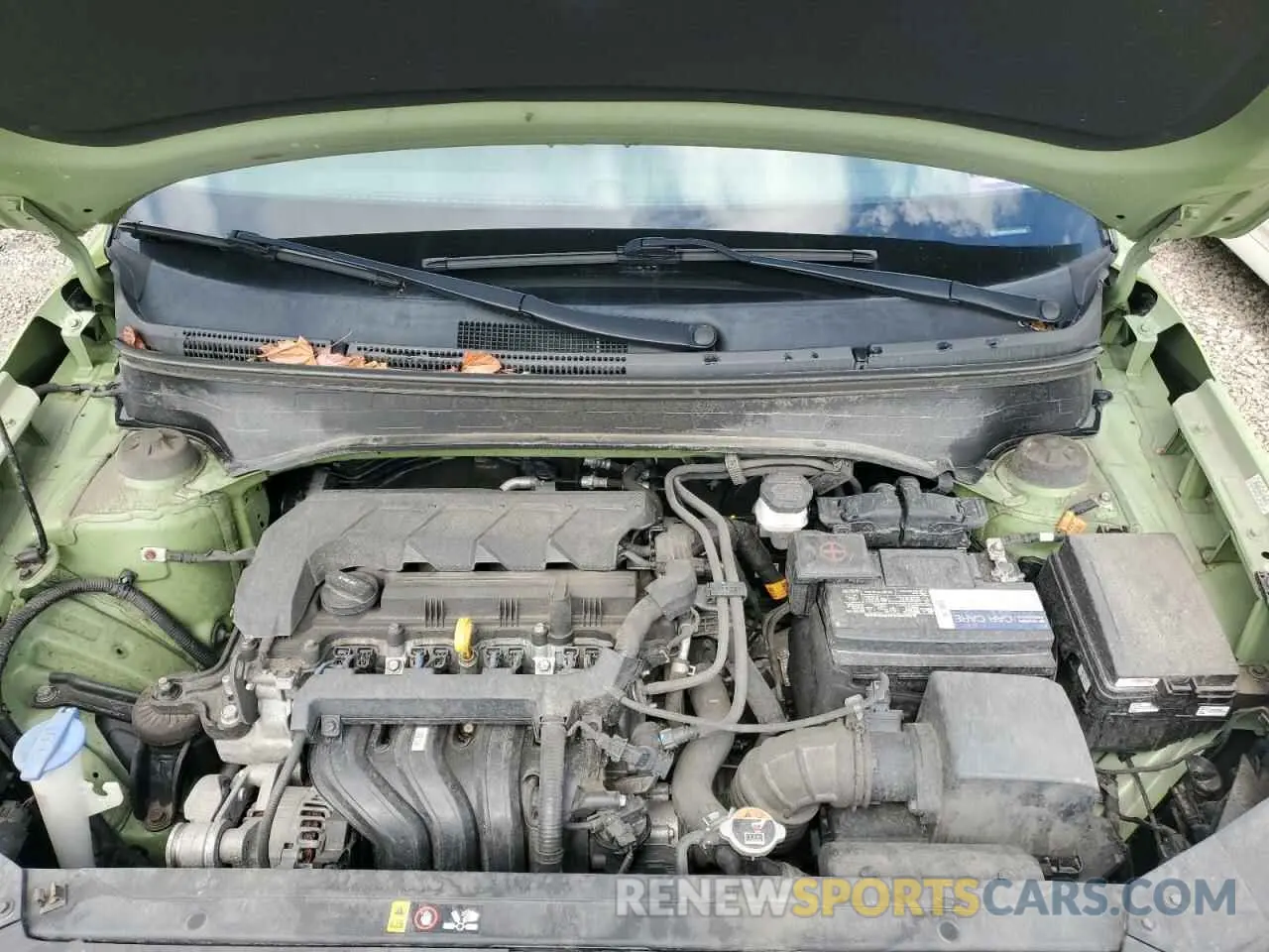 12 Photograph of a damaged car KMHRB8A37MU078309 HYUNDAI VENUE 2021