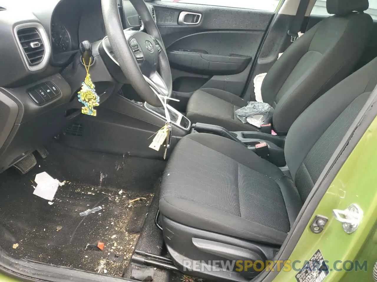 7 Photograph of a damaged car KMHRB8A37MU078309 HYUNDAI VENUE 2021