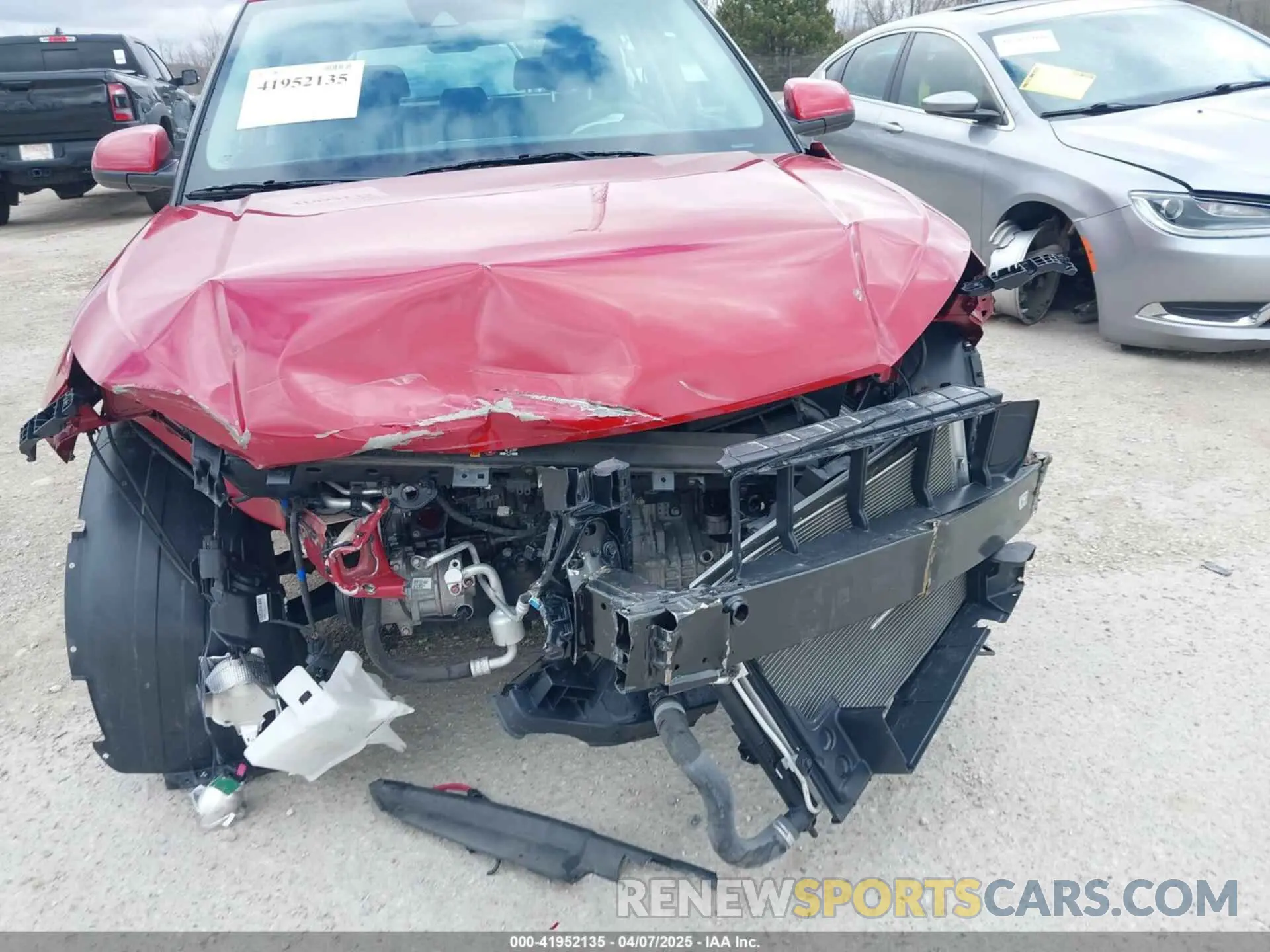 17 Photograph of a damaged car KMHRB8A37MU104052 HYUNDAI VENUE 2021