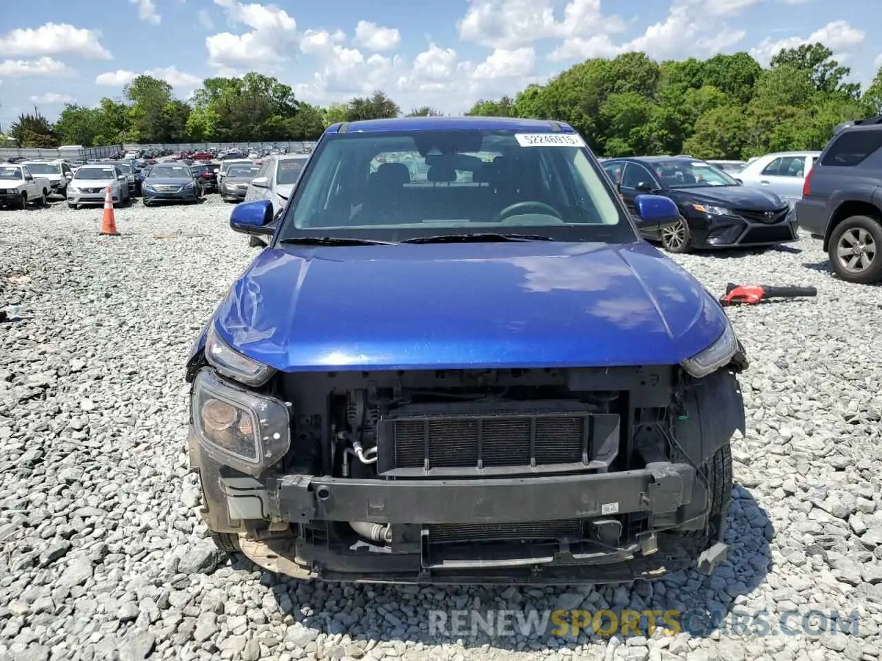 5 Photograph of a damaged car KMHRB8A38MU102181 HYUNDAI VENUE 2021
