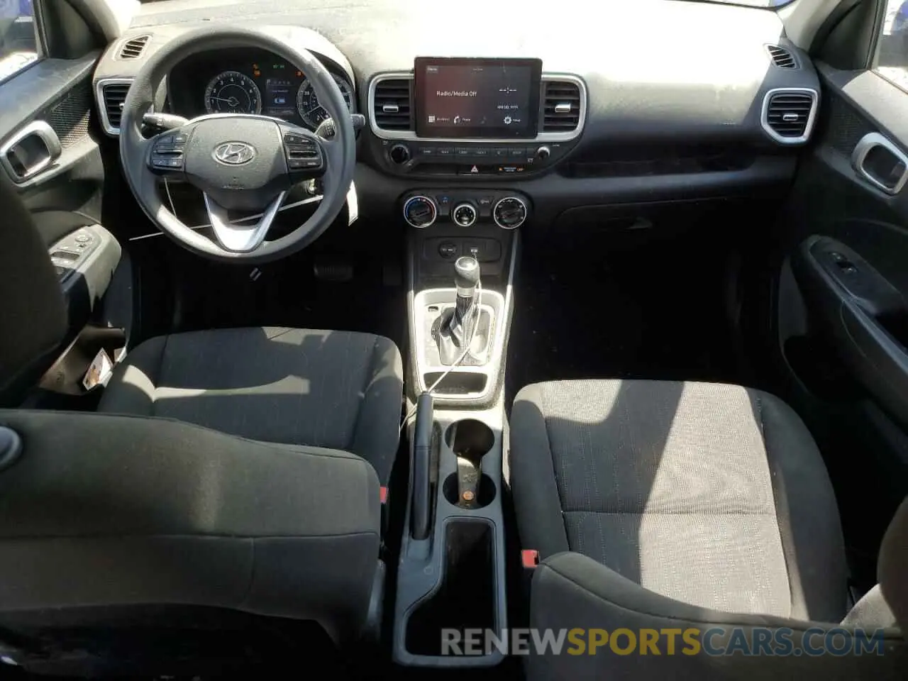 8 Photograph of a damaged car KMHRB8A38MU102181 HYUNDAI VENUE 2021