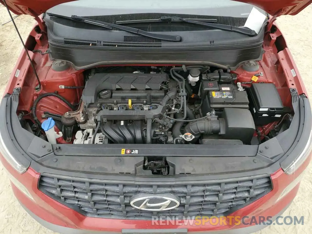 11 Photograph of a damaged car KMHRB8A39MU066548 HYUNDAI VENUE 2021