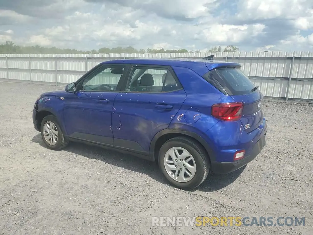 2 Photograph of a damaged car KMHRB8A39MU072771 HYUNDAI VENUE 2021