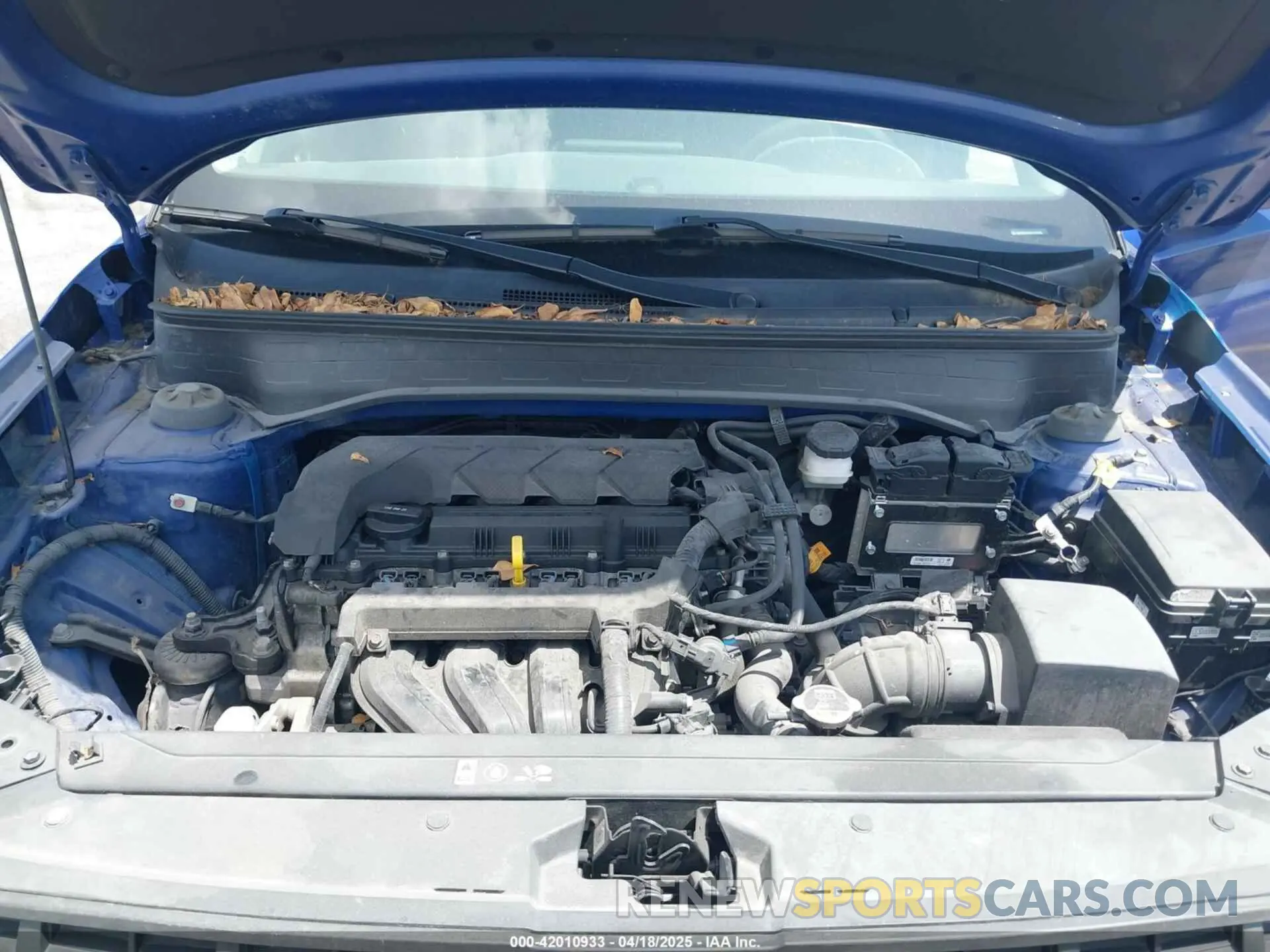 10 Photograph of a damaged car KMHRB8A39MU103386 HYUNDAI VENUE 2021