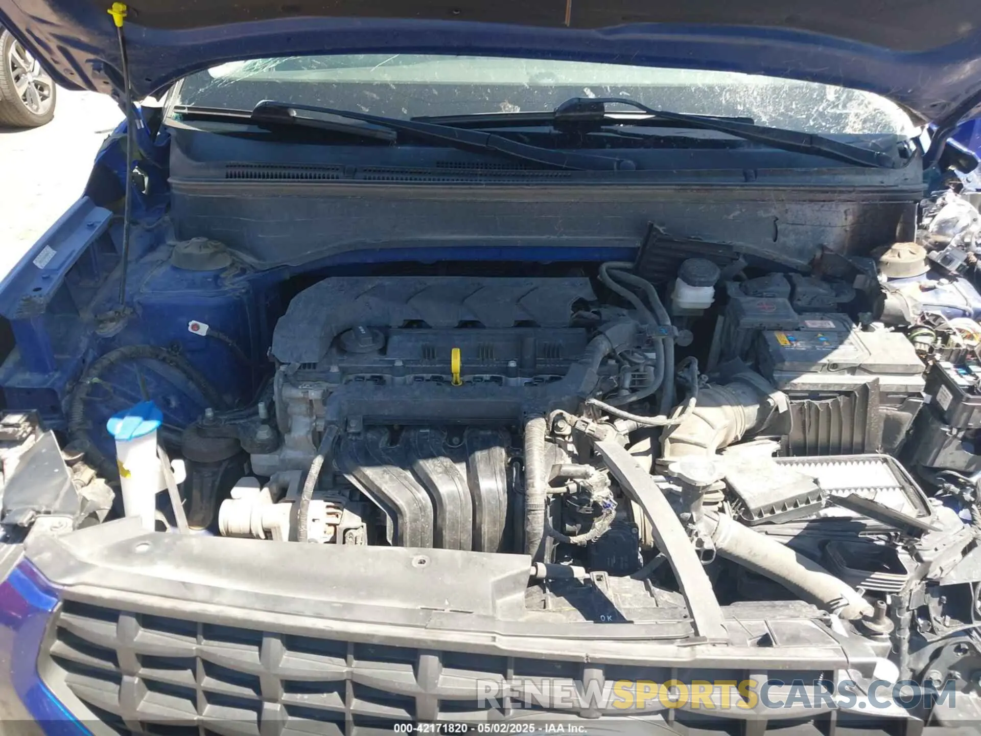 10 Photograph of a damaged car KMHRB8A39MU125260 HYUNDAI VENUE 2021