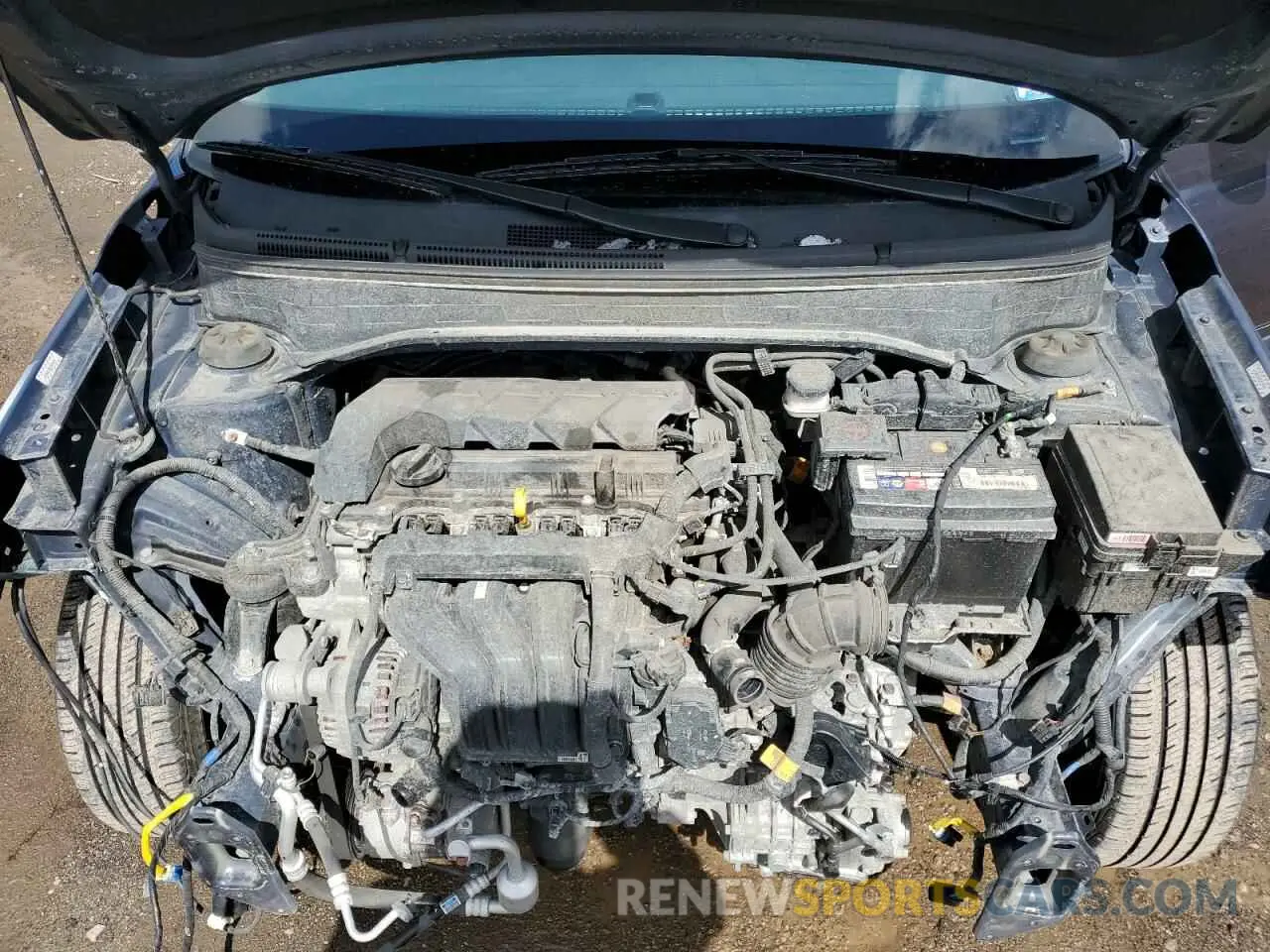 12 Photograph of a damaged car KMHRC8A30MU080187 HYUNDAI VENUE 2021