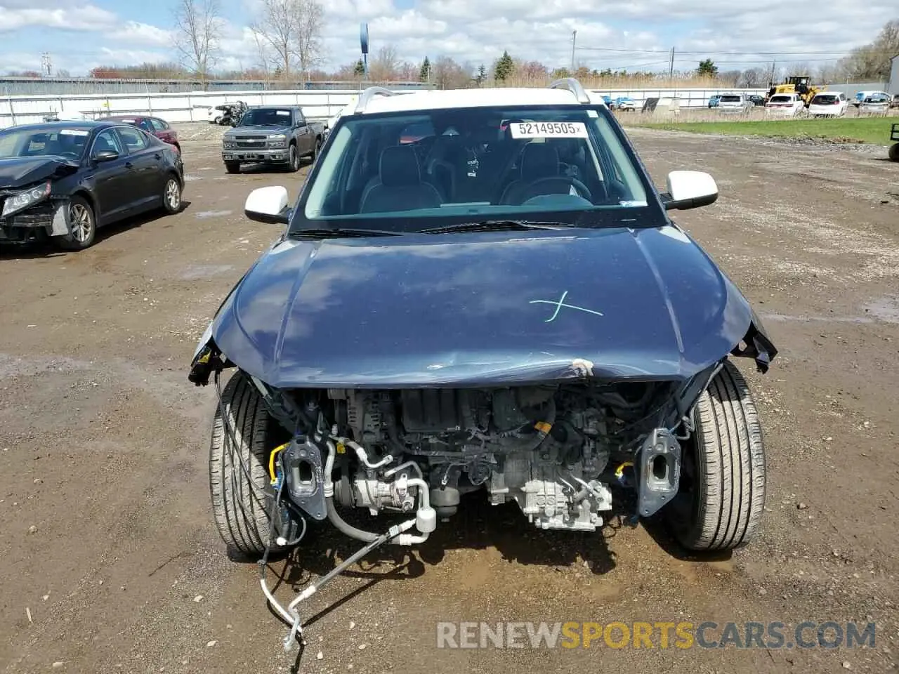5 Photograph of a damaged car KMHRC8A30MU080187 HYUNDAI VENUE 2021