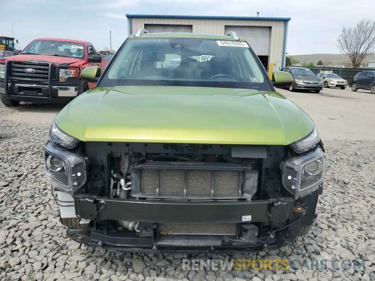 5 Photograph of a damaged car KMHRC8A30MU089827 HYUNDAI VENUE 2021
