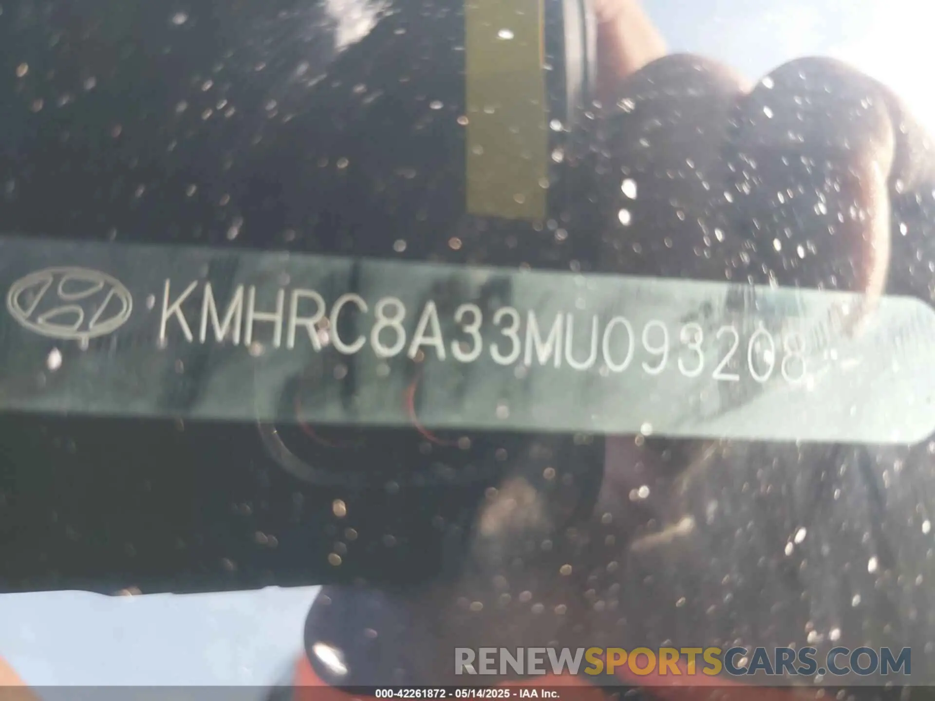 9 Photograph of a damaged car KMHRC8A33MU093208 HYUNDAI VENUE 2021