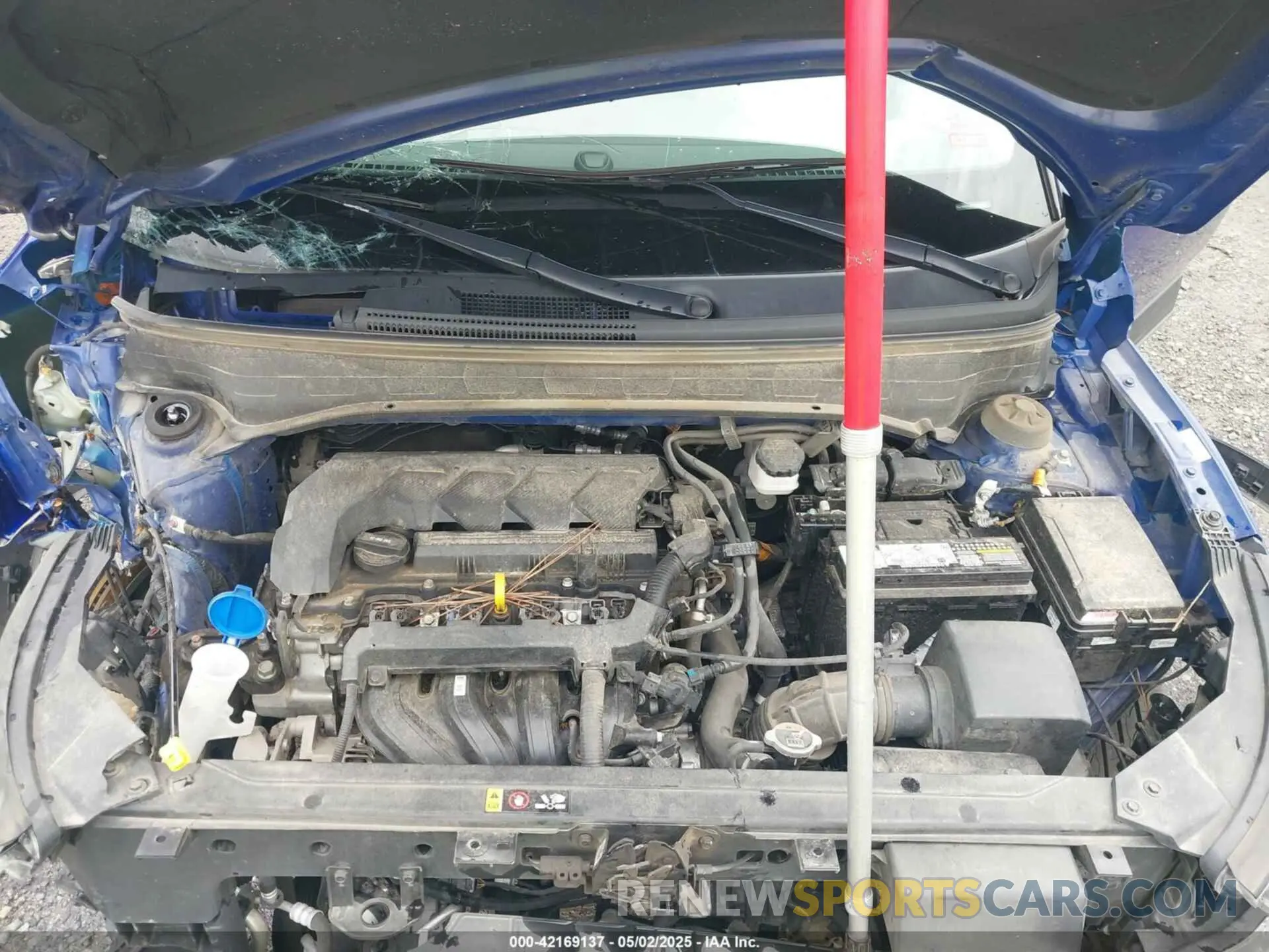 10 Photograph of a damaged car KMHRC8A34MU071346 HYUNDAI VENUE 2021
