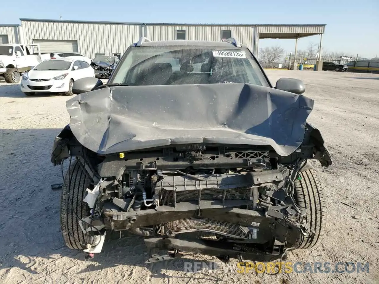 5 Photograph of a damaged car KMHRC8A35MU116147 HYUNDAI VENUE 2021
