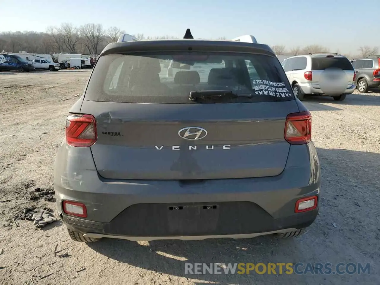 6 Photograph of a damaged car KMHRC8A35MU116147 HYUNDAI VENUE 2021