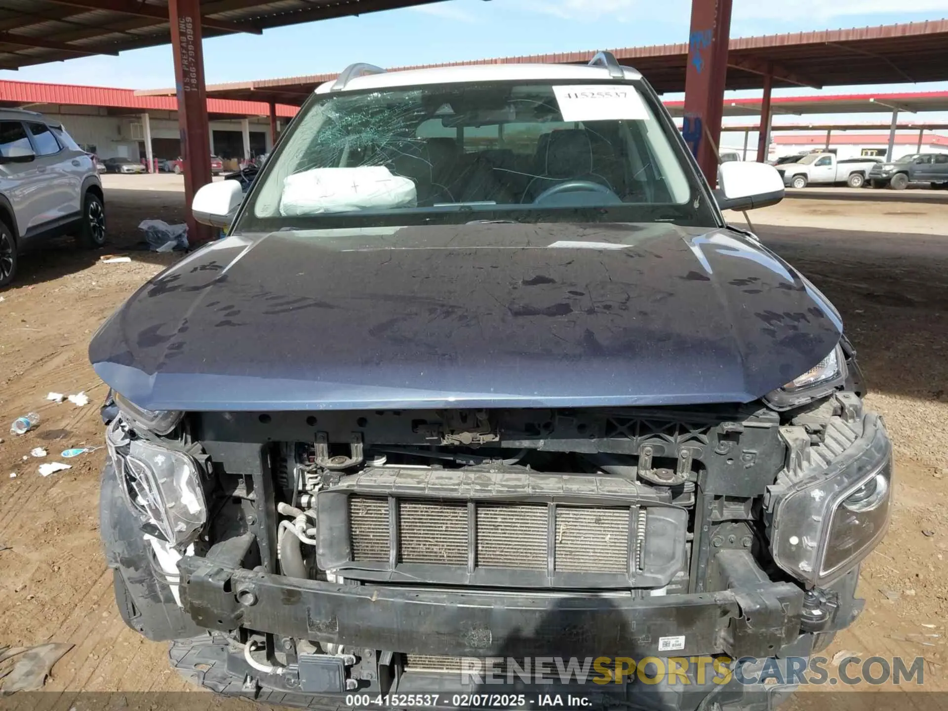 13 Photograph of a damaged car KMHRC8A36MU127402 HYUNDAI VENUE 2021