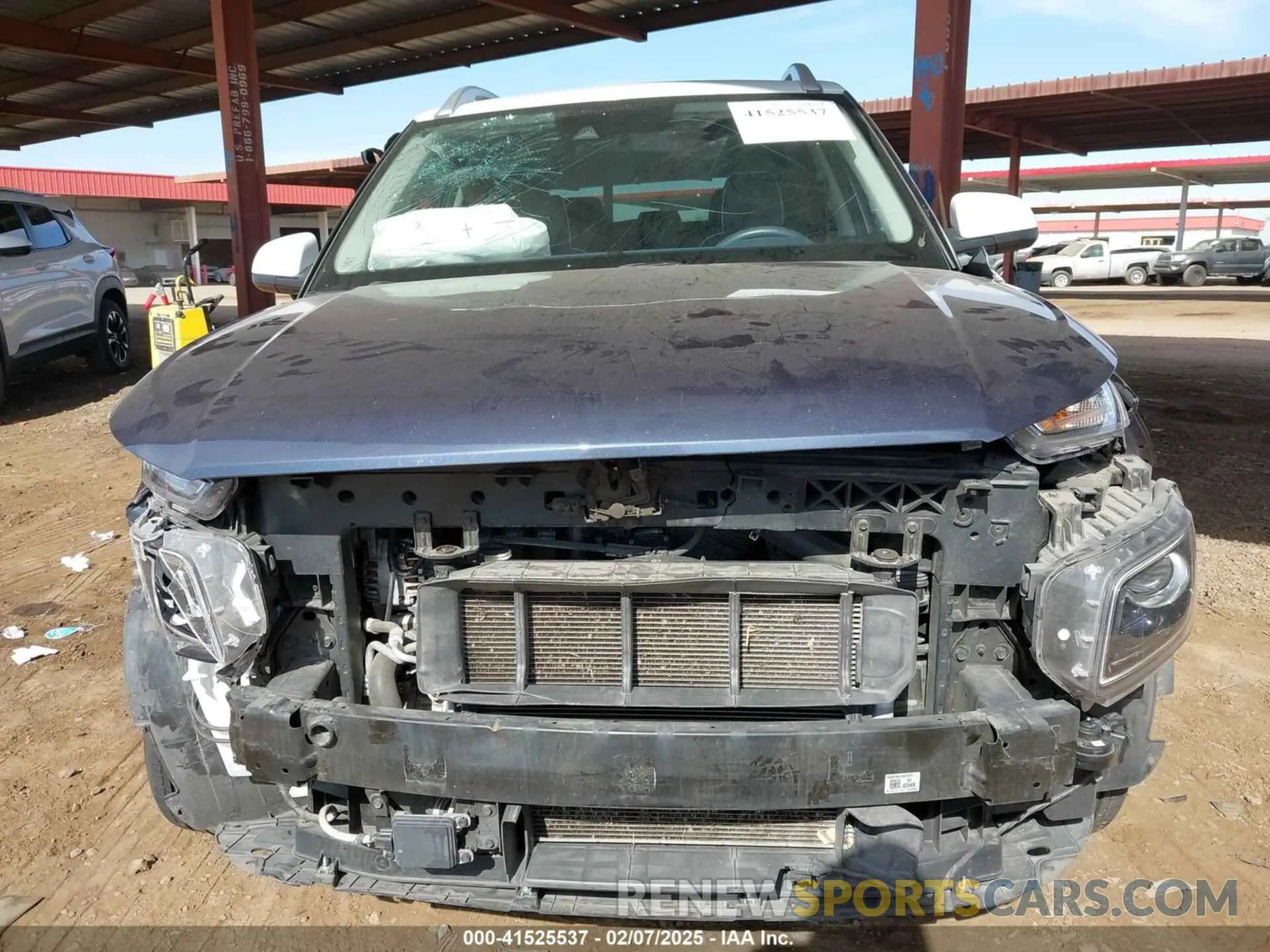 6 Photograph of a damaged car KMHRC8A36MU127402 HYUNDAI VENUE 2021