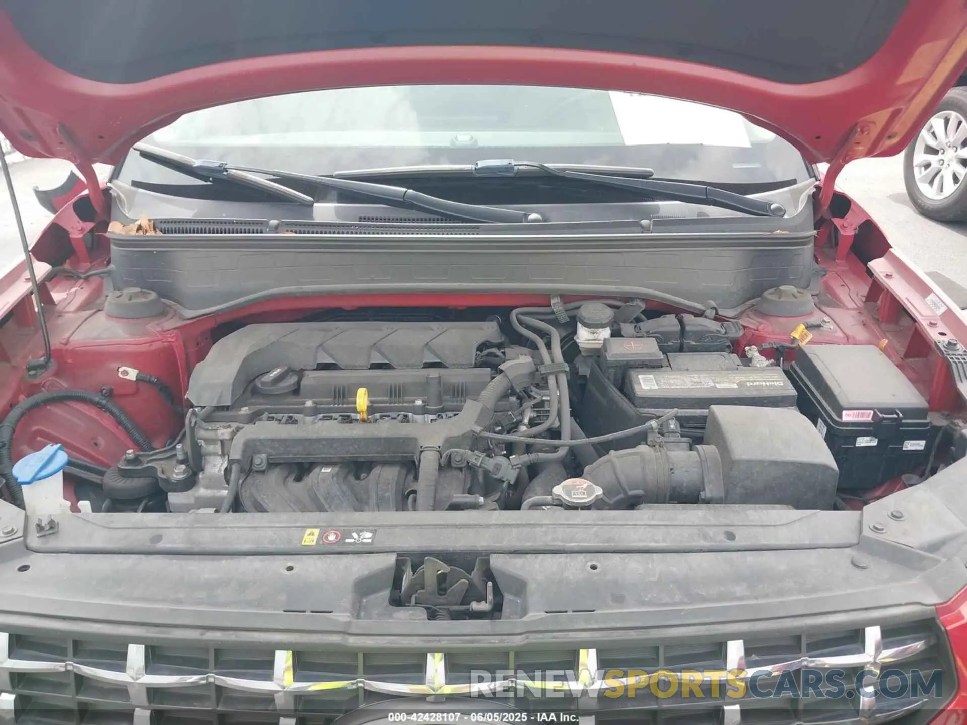 10 Photograph of a damaged car KMHRC8A38MU070653 HYUNDAI VENUE 2021