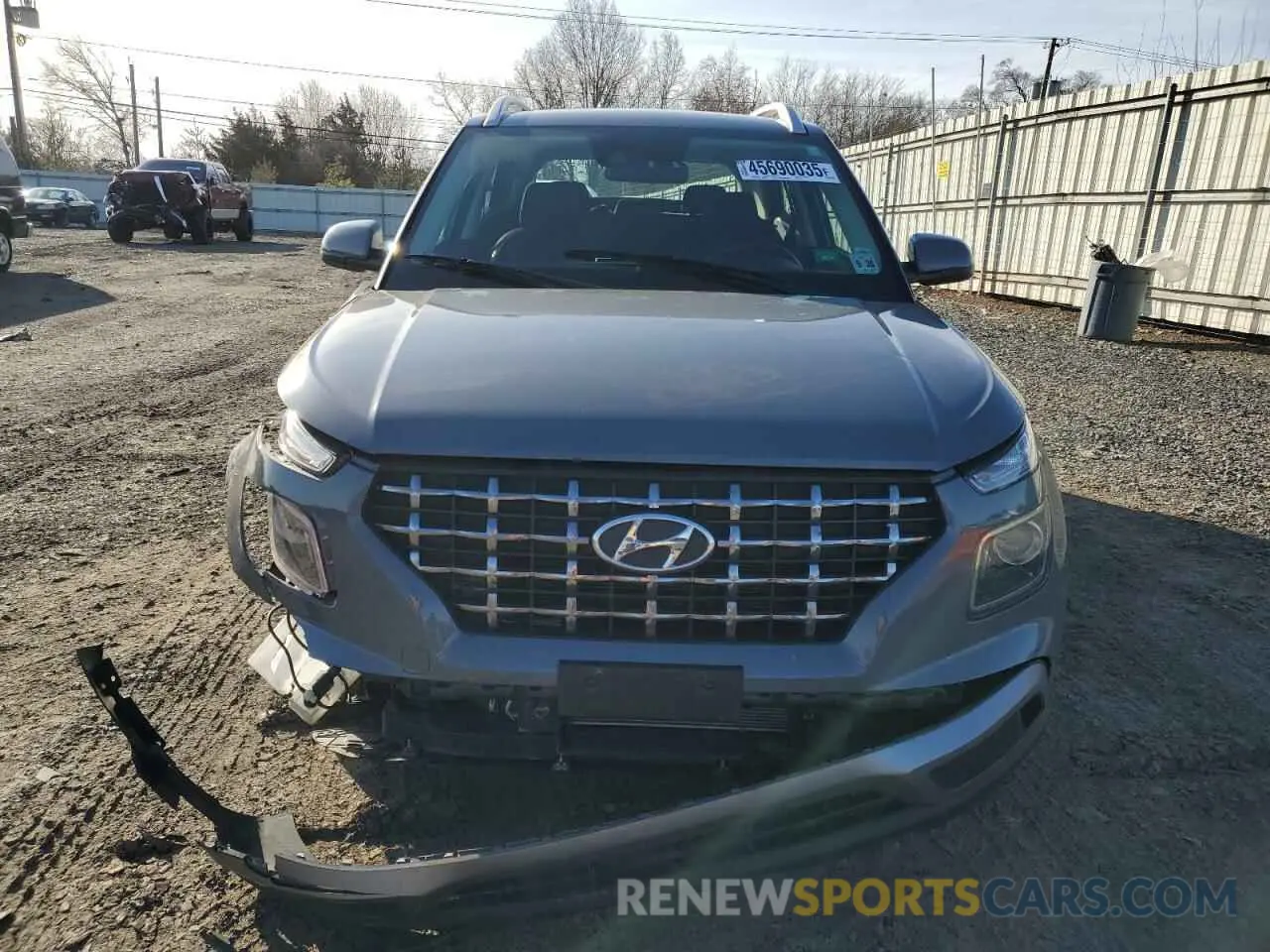5 Photograph of a damaged car KMHRC8A38MU100167 HYUNDAI VENUE 2021