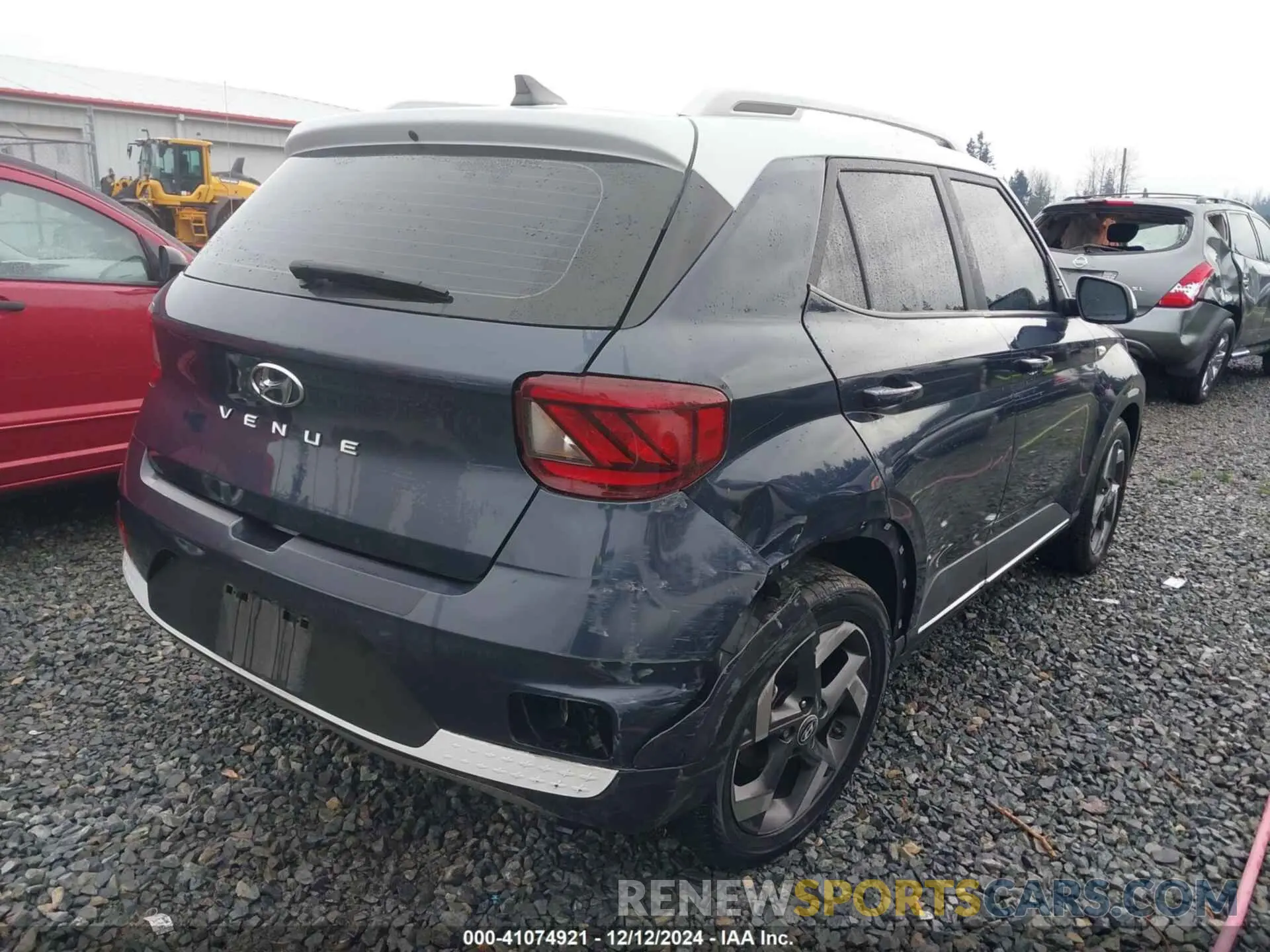 6 Photograph of a damaged car KMHRC8A39MU116393 HYUNDAI VENUE 2021
