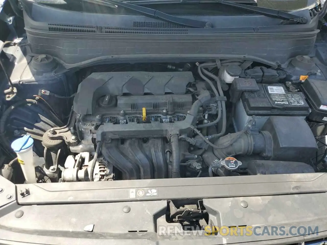 12 Photograph of a damaged car KMHRC8A39MU126390 HYUNDAI VENUE 2021