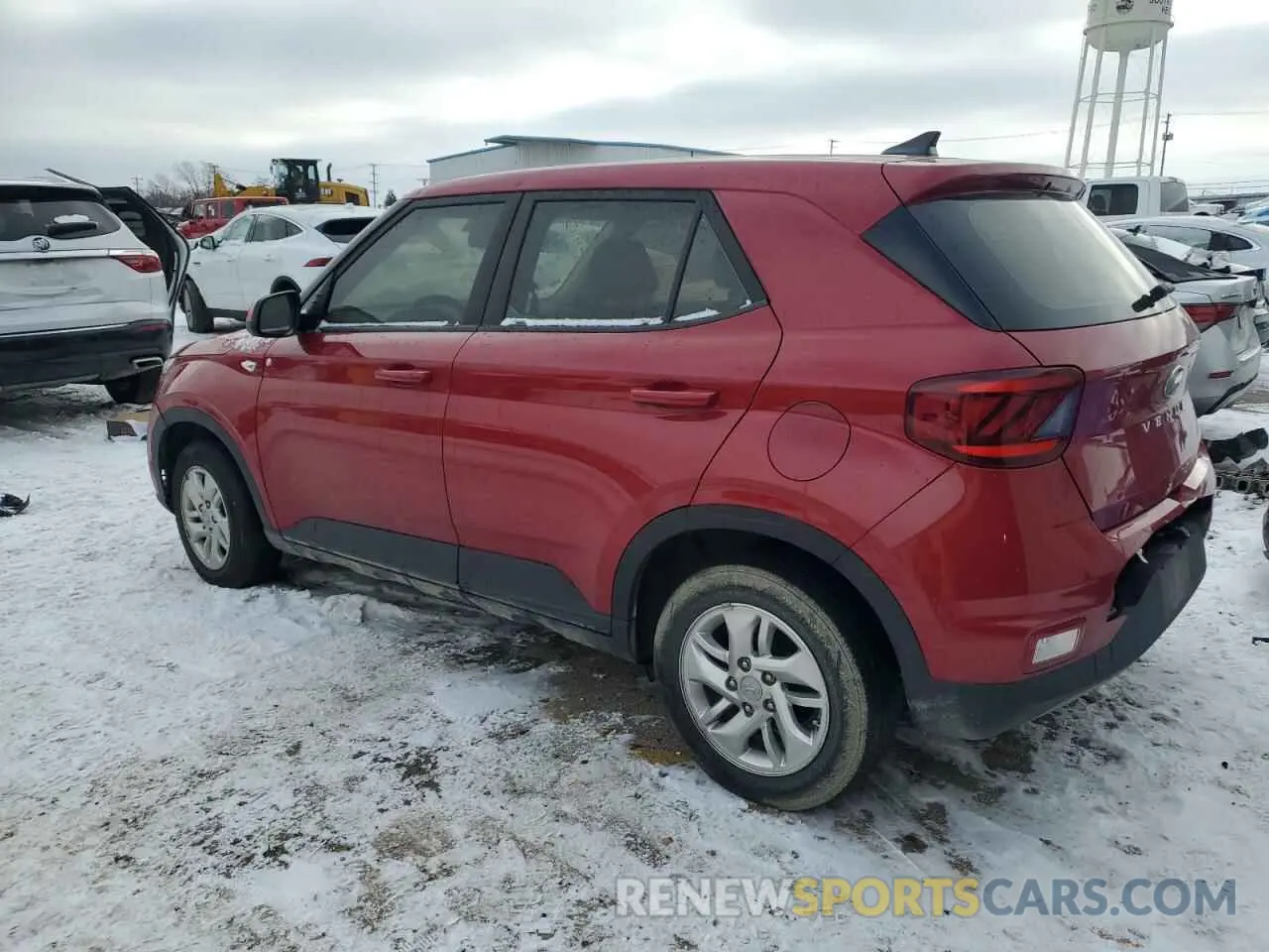 2 Photograph of a damaged car KMHRB8A30NU149318 HYUNDAI VENUE 2022