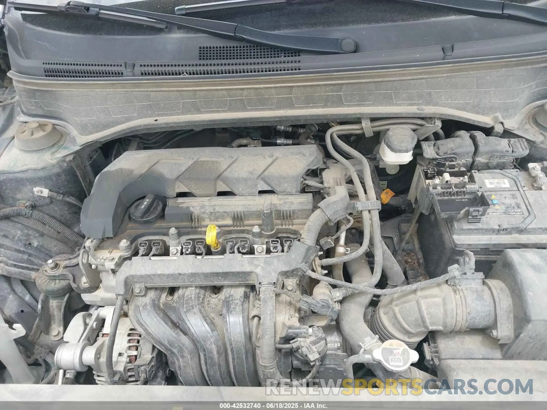 10 Photograph of a damaged car KMHRB8A31NU160599 HYUNDAI VENUE 2022